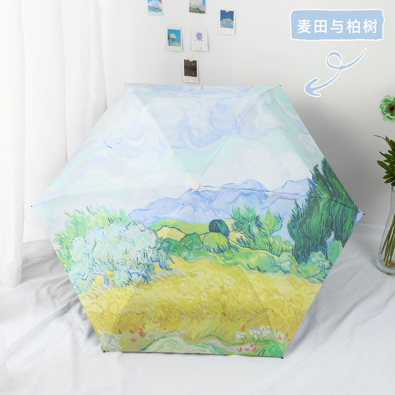 Cinnamoroll Umbrella Cartoon Fully Automatic Boys and Girls Student Foldable Portable Kids Children Safety Dual-use for Sun and Rain