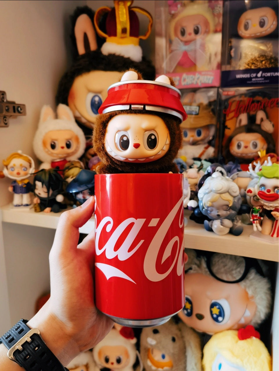In Stock Cola Labub Hidden Edition Happy Factor Labub LABUBU High