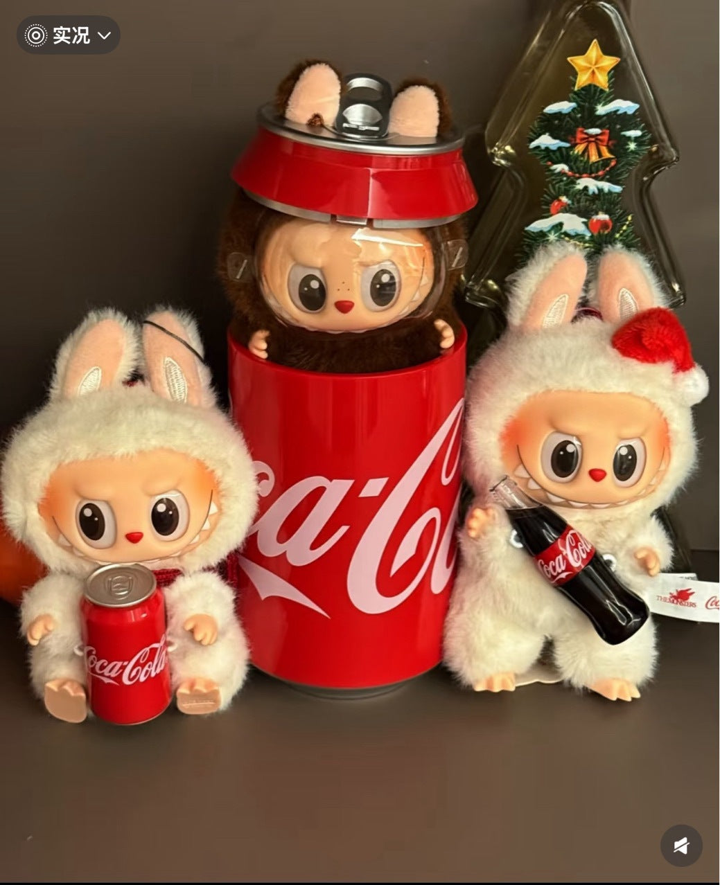 In Stock Cola Labub Hidden Edition Happy Factor Labub LABUBU High