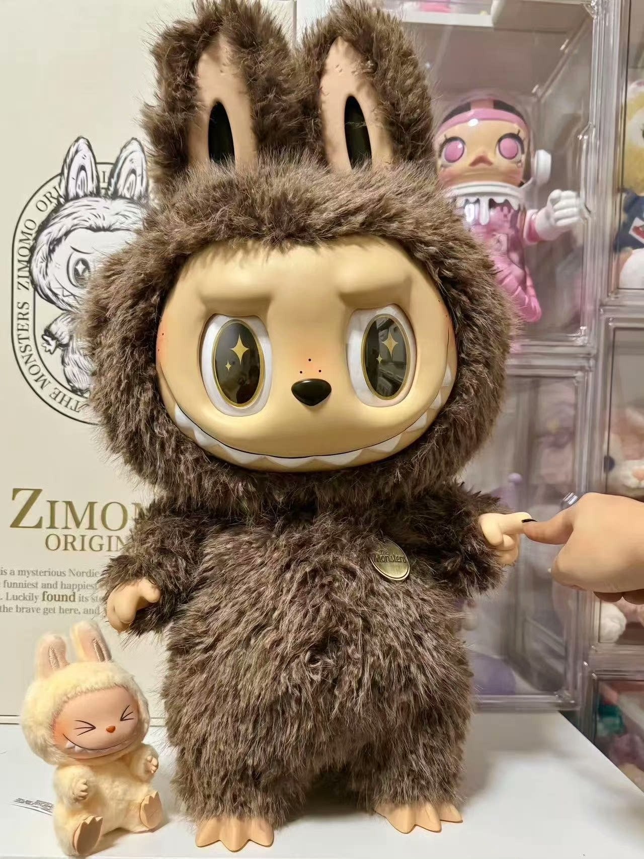 labubu ZIMOMO New Model of Leader's Modified Baby58CM