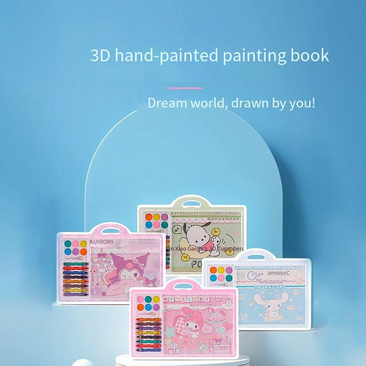 Sanrio hand-painted painting book