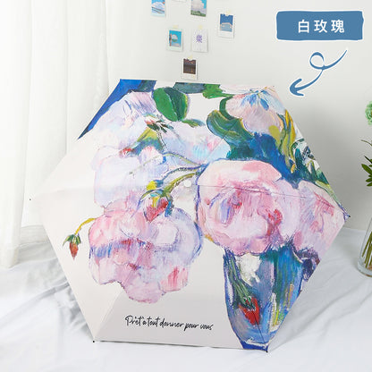 Cinnamoroll Umbrella Cartoon Fully Automatic Boys and Girls Student Foldable Portable Kids Children Safety Dual-use for Sun and Rain