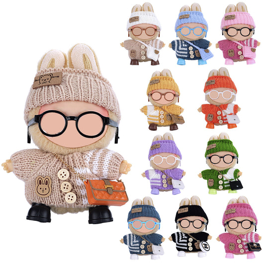 (Clothes Only) labubu 17cm Baby Clothes