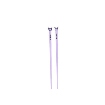 Japanese Style Cute Big Head Print Children's Chopsticks Cartoon Head Practice Chopsticks Home Use Chinese Food Family Parent Training Chopsticks